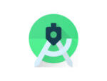 Logo de Android Studio, environnement de développement pour applications Android.