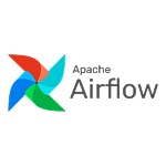Logo de Apache Airflow, logiciel de gestion des workflows.