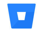 Logo de Bitbucket, plateforme d’hébergement Git et de gestion du code source.