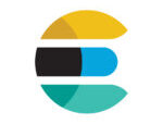 Logo de Elasticsearch, moteur de recherche et d’analyse distribué.