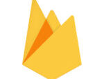 Logo de Firebase, plateforme de développement et d’hébergement d’applications.