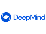 Logo de Google DeepMind, laboratoire de recherche en intelligence artificielle.