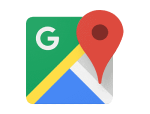 Logo de Google Maps API, solution de cartographie et de géolocalisation.