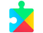 Logo de Google Play Services, plateforme d’API pour Android.