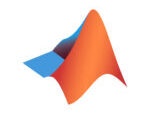 Logo de MATLAB, logiciel de calcul numérique et de modélisation.