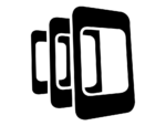 Logo de PhoneGap, framework de développement mobile hybride.