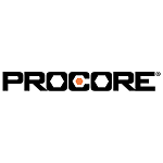Logo de Procore, logiciel de gestion des projets de construction.