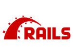 Logo de Ruby on Rails, framework web open-source basé sur Ruby.