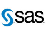 Logo de SAS, plateforme d’analyse avancée et de gestion des données.