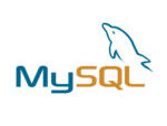 Logo de MySQL, système de gestion de bases de données relationnelles.