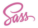 Logo de Sass, préprocesseur CSS pour un développement web optimisé.