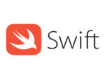 Logo de Swift, langage de programmation pour iOS et macOS.