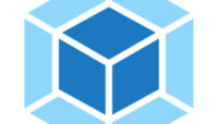 Logo de Webpack, outil de bundling et d’optimisation des fichiers JavaScript.