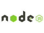Logo de Node.js, environnement d’exécution JavaScript côté serveur.
