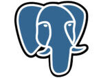 Logo de PostgreSQL, système de gestion de bases de données relationnelles.